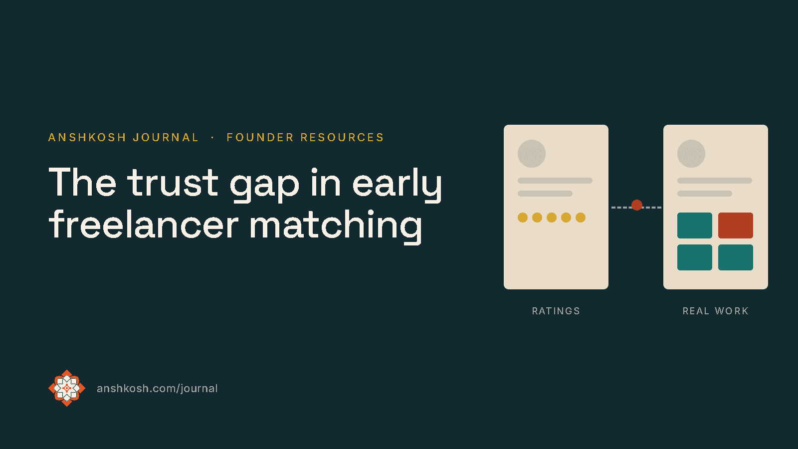 The trust gap in early freelancer matching