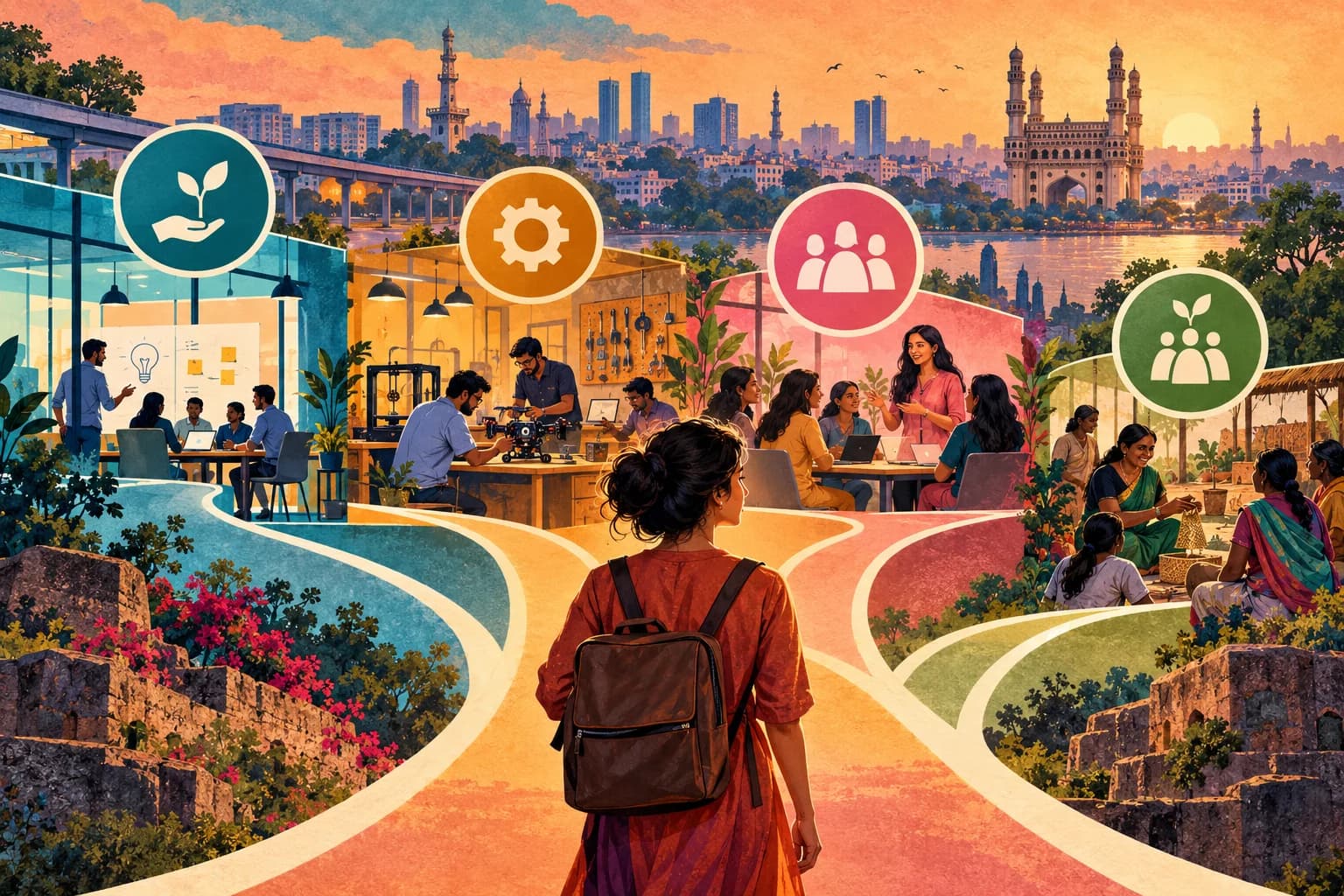 Hyderabad’s startup ecosystem: choose the right door